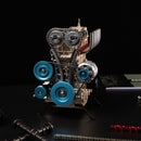 TECHING v4 Engine Model kit Full Metal Model Engine Assembly Kit Kids Run Adults 350+Pcs Assembly time 4 Hours DIY Toy Gift (4 Cylinder Engine kit)