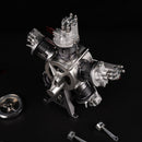 TECHING Jet Engine Model Kit 5-Cylinder Radial Engine Model Kit That Runs Mechanical Metal Assembly DM116 230+pcs