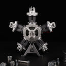 TECHING Jet Engine Model Kit 5-Cylinder Radial Engine Model Kit That Runs Mechanical Metal Assembly DM116 230+pcs