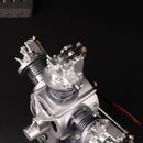 TECHING Jet Engine Model Kit 5-Cylinder Radial Engine Model Kit That Runs Mechanical Metal Assembly DM116 230+pcs