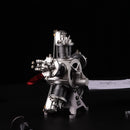 TECHING Jet Engine Model Kit 5-Cylinder Radial Engine Model Kit That Runs Mechanical Metal Assembly DM116 230+pcs